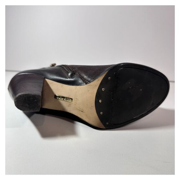 Louise et Cie Lo Ranier Booties Womens Sz 8 Leather Western Cowgirl Chic Style - Picture 14 of 14